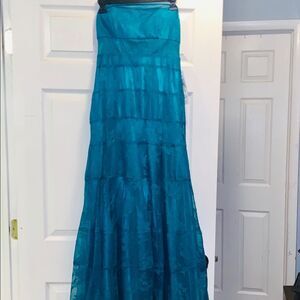 Jump Apparel 3/4 Strapless Prom Formal Dress